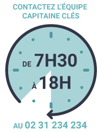 Horaires contact Capitaine Clés